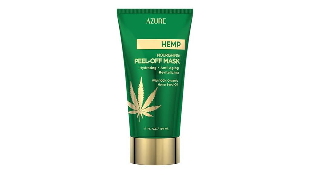 nourishing hemp peel mask