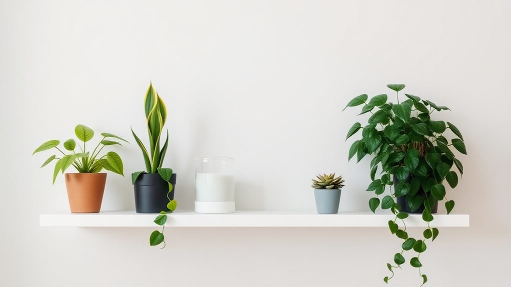 nurturing indoor plant environment