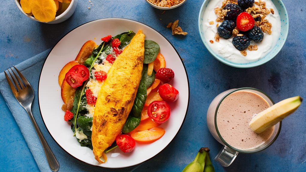 nutritious morning protein options