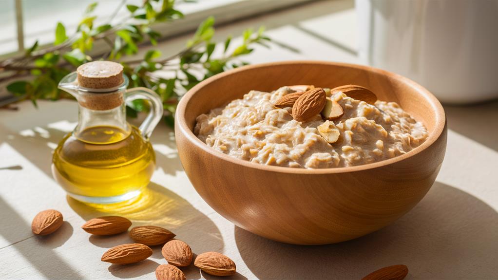 oatmeal almond oil treatment