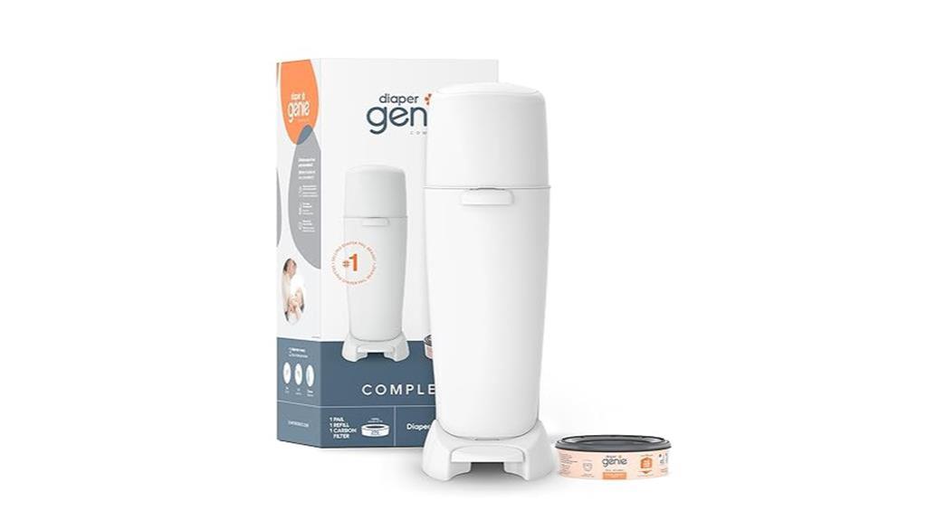 odor free diaper disposal pail