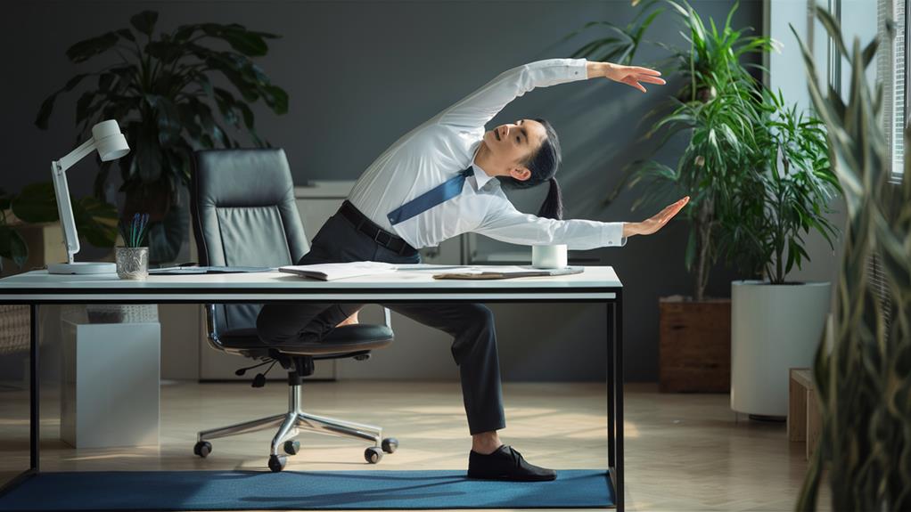 office stretching exercises guide