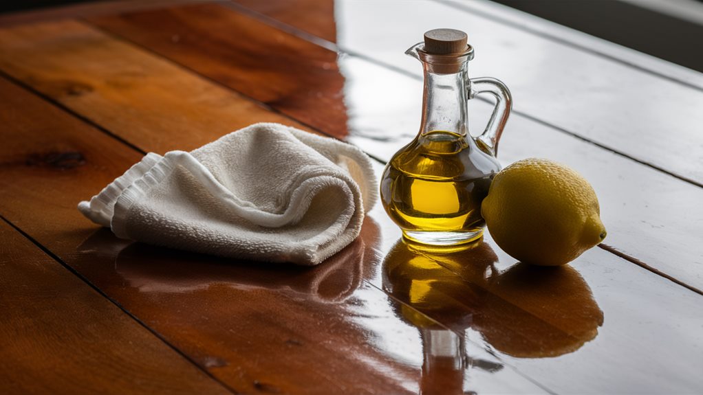 olive oil for wood