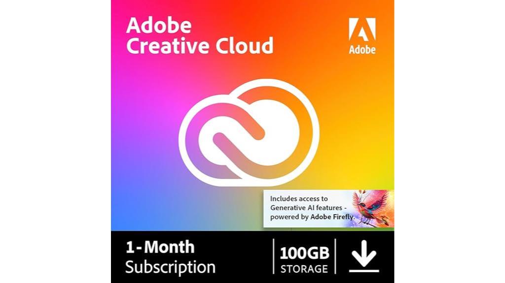 one month adobe subscription offer