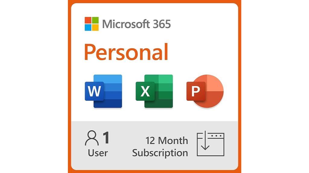 one year microsoft 365 subscription