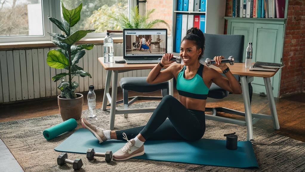 online fitness video tutorials