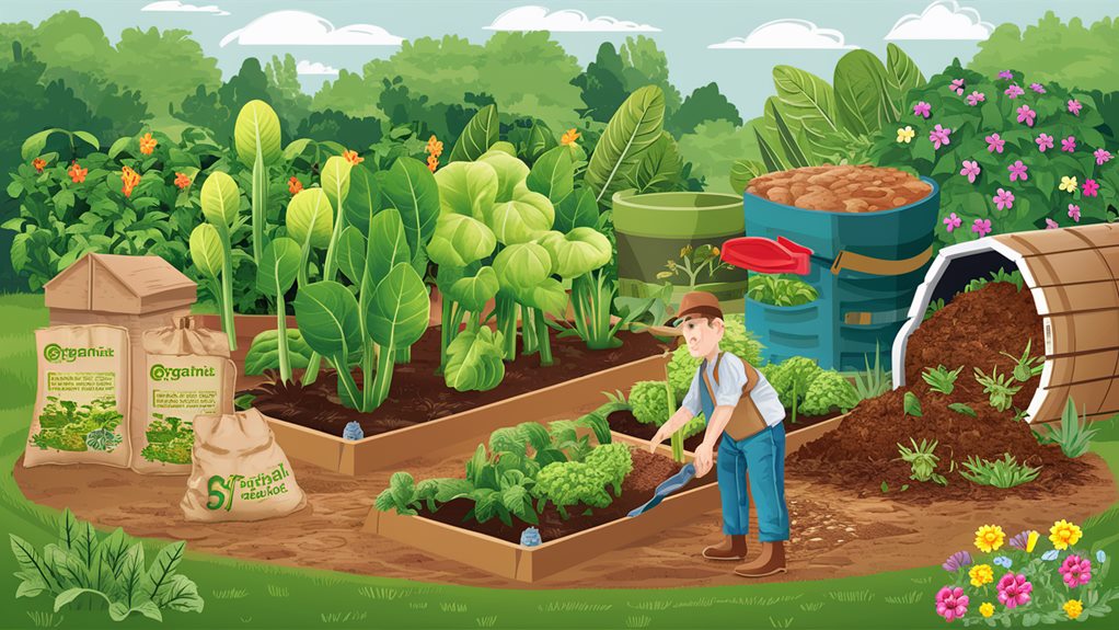 organic fertilizers benefit plants