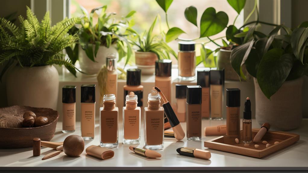 organic makeup brand options