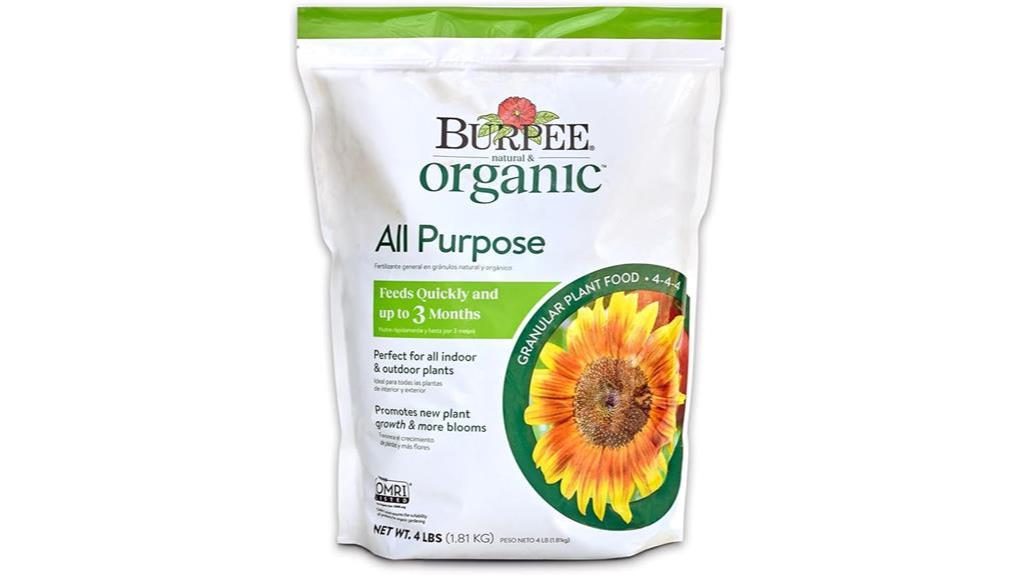 organic plant food granules