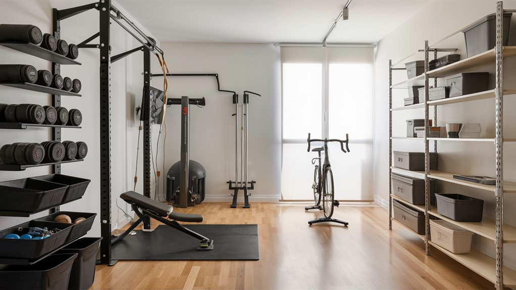 organize home gym smartly