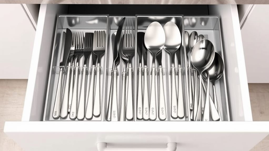 organize kitchen drawers efficiently