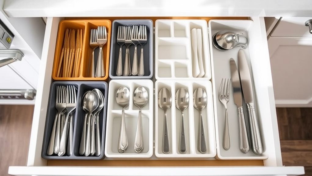 organize kitchen drawers efficiently