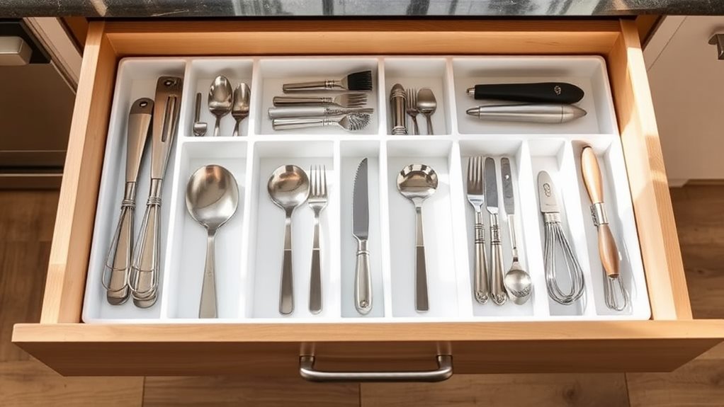 organize kitchen tools easily