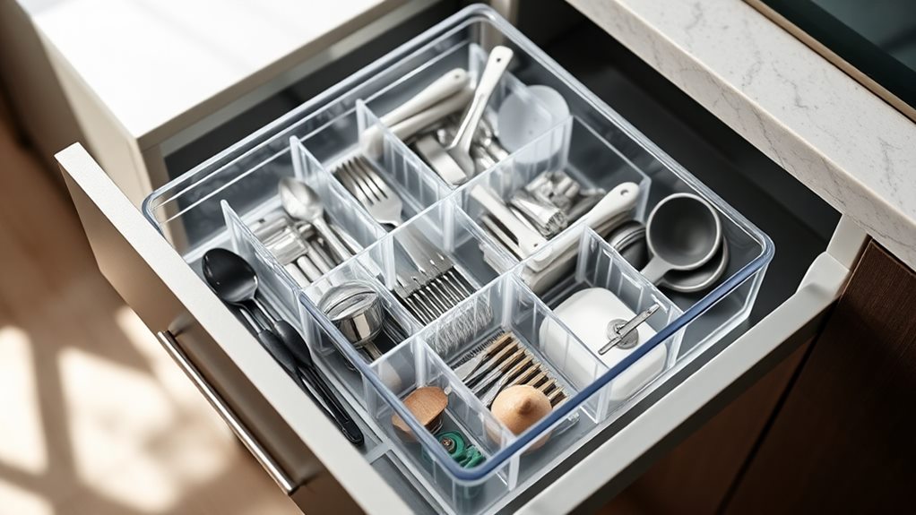 organize small items neatly