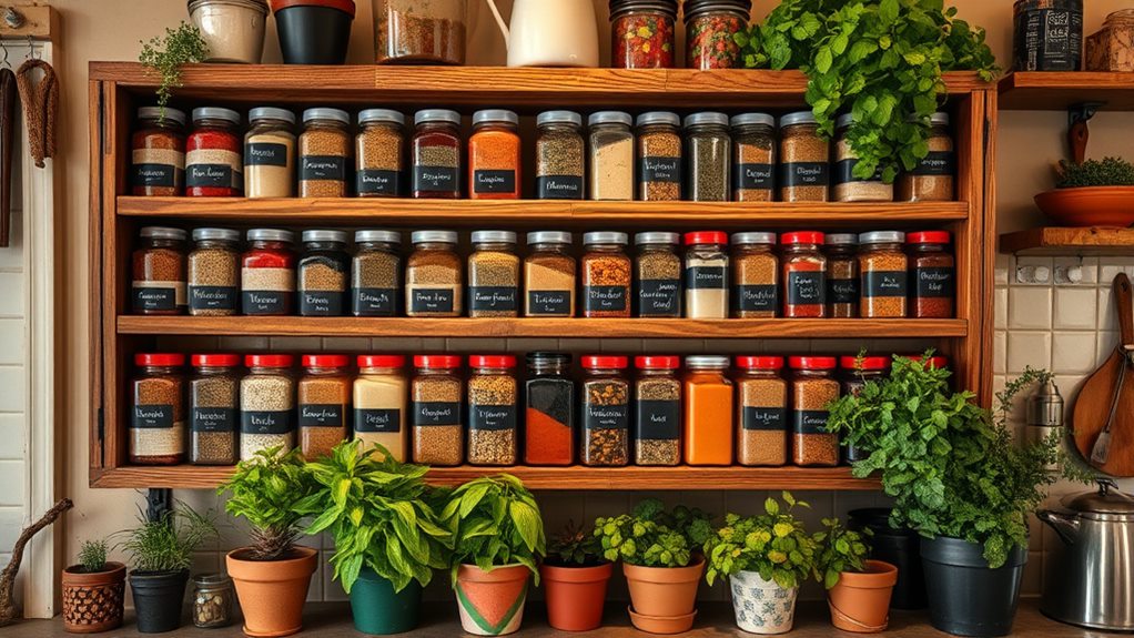 organize spices with style