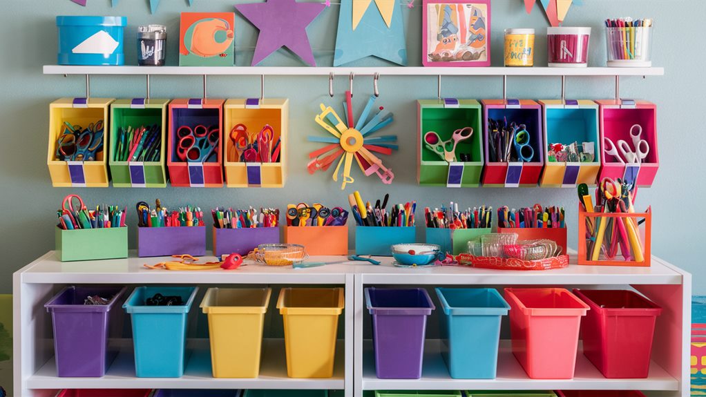 organize tools with creativity