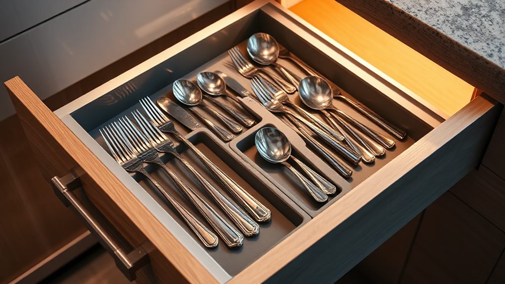 organize utensils with ease