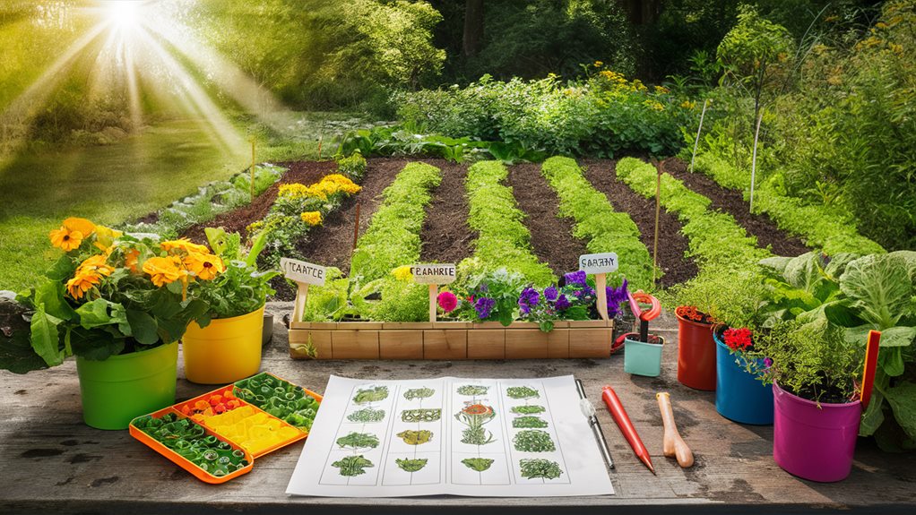 organize your garden design