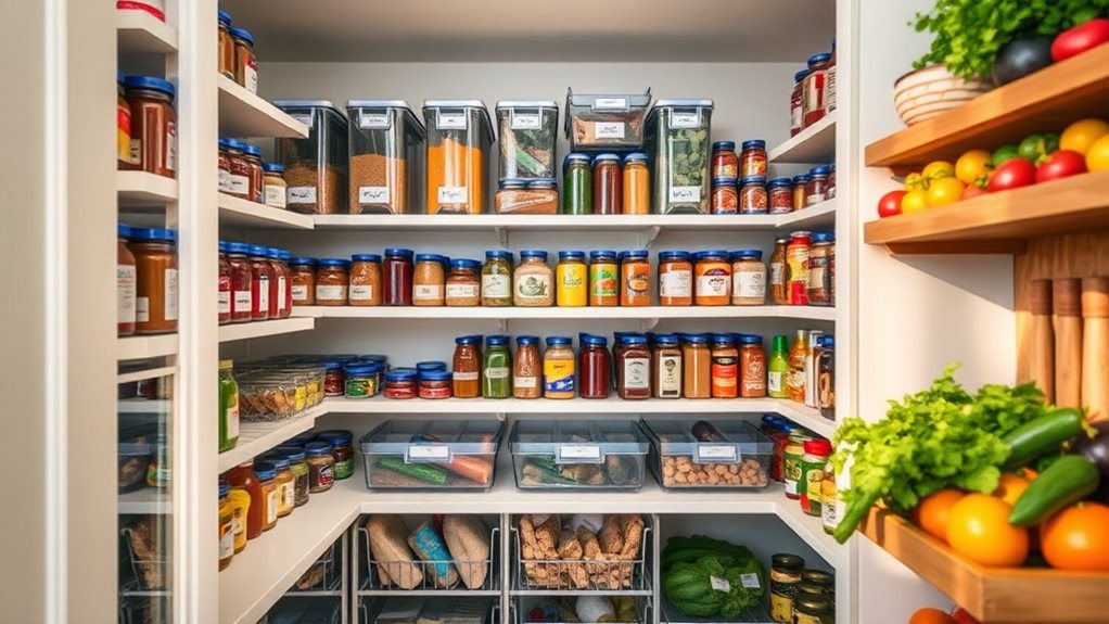 organize your pantry efficiently