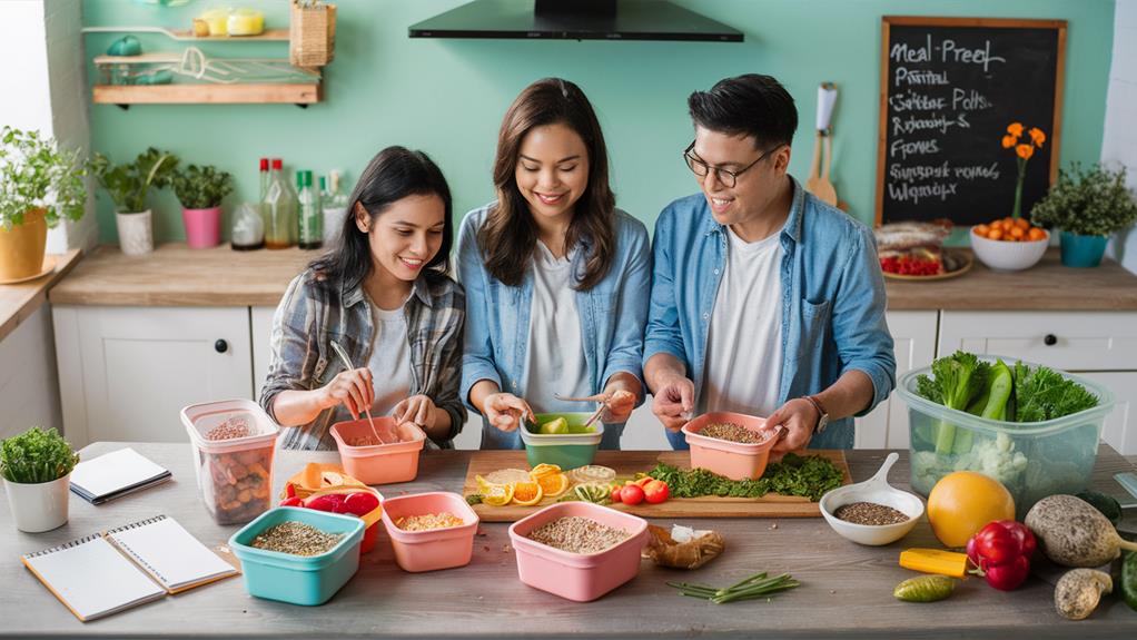 organized cooking and nutrition