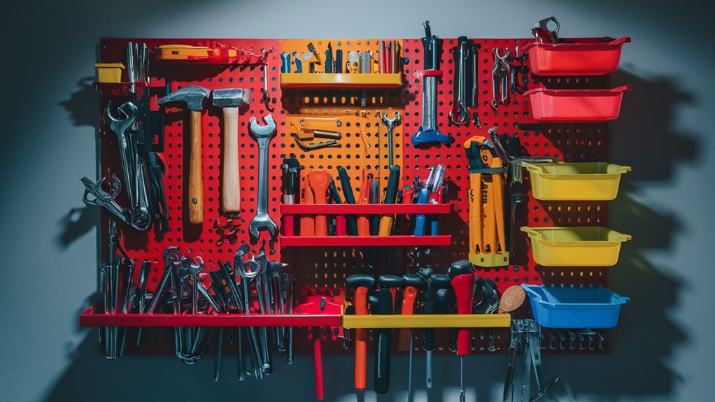 organized tool storage solution