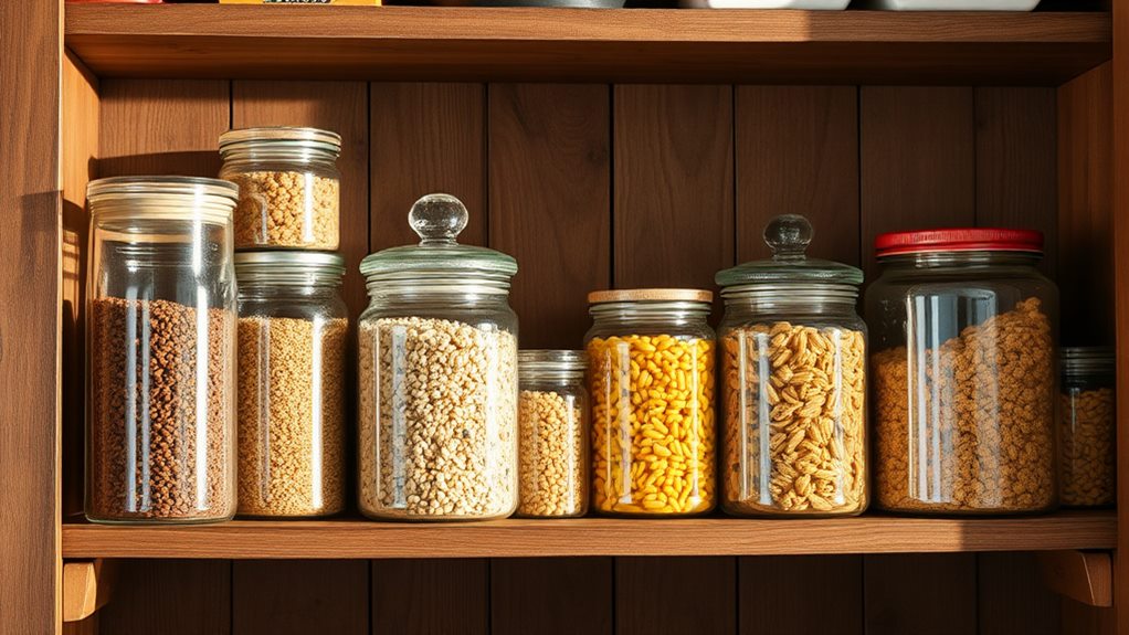 organizing kitchen ingredients beautifully