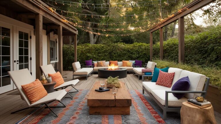 outdoor furniture for gatherings