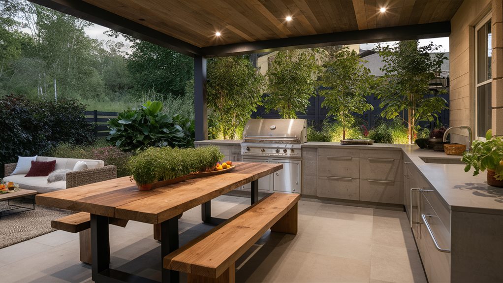 outdoor kitchen design tips