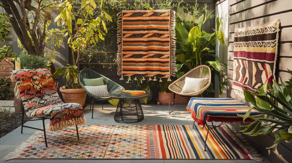 outdoor rug selection factors