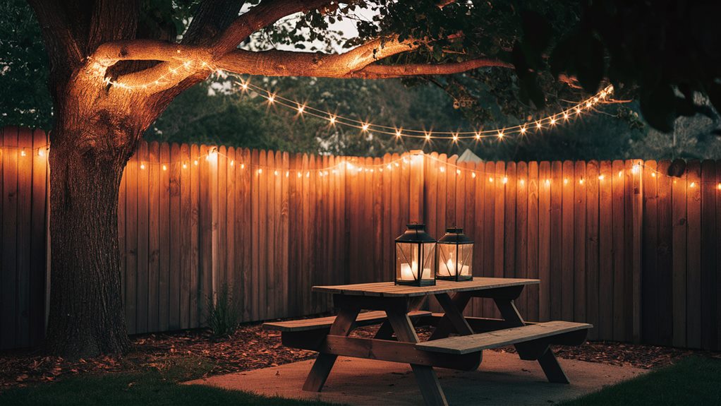 outdoor string lights tutorial