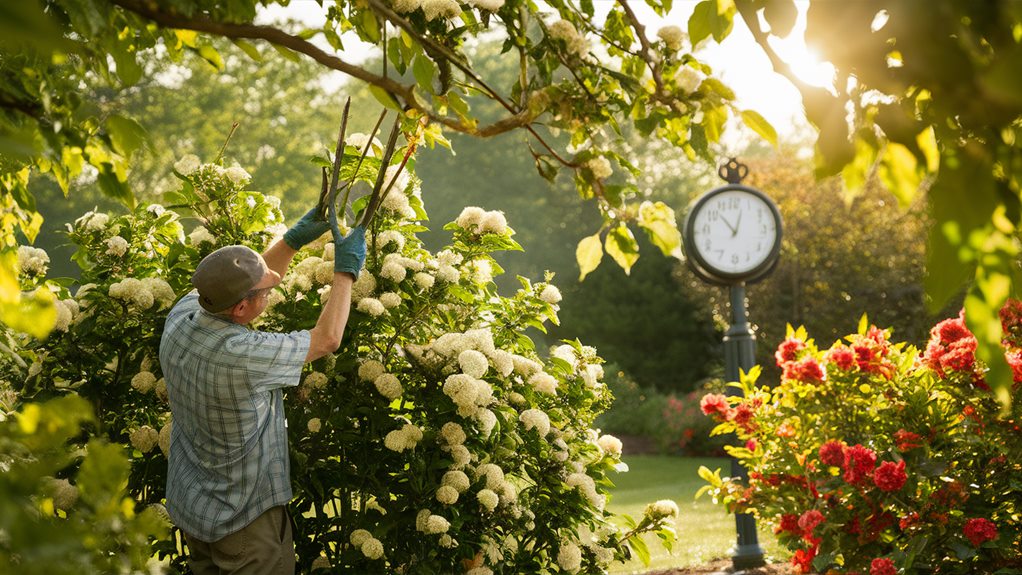 perfect time for trimming