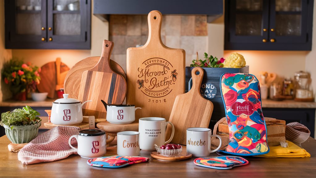 personalized kitchen items available