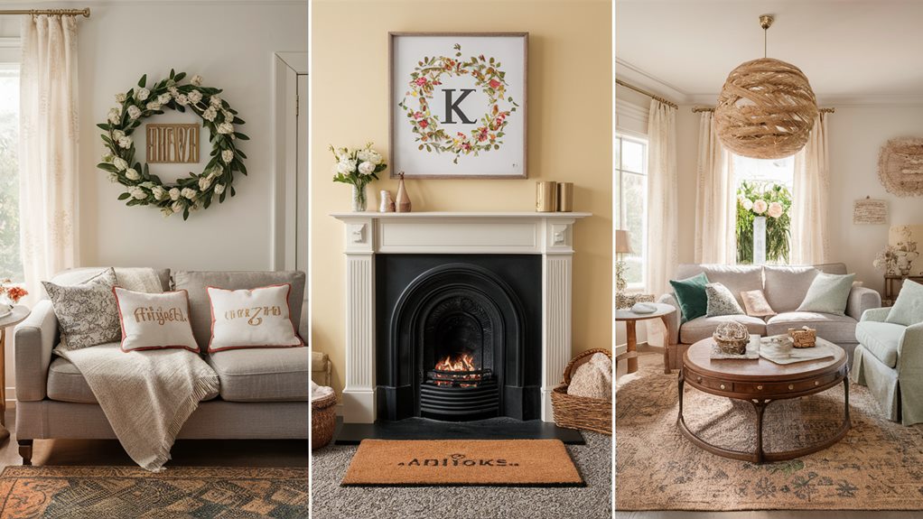 personalized monogrammed home accents