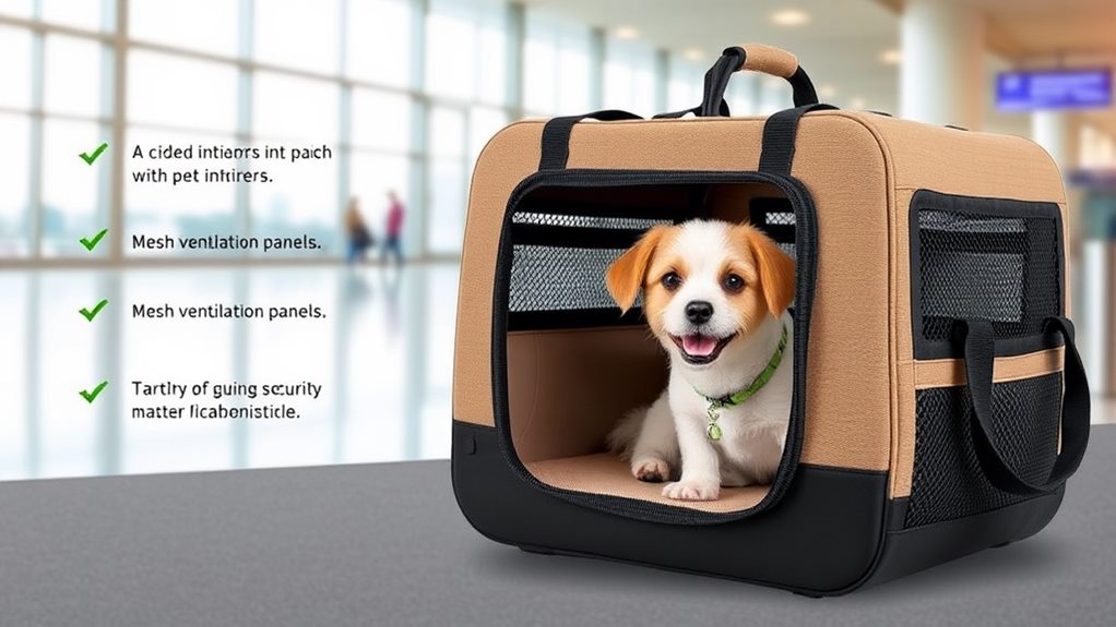 pet carrier specifications explained