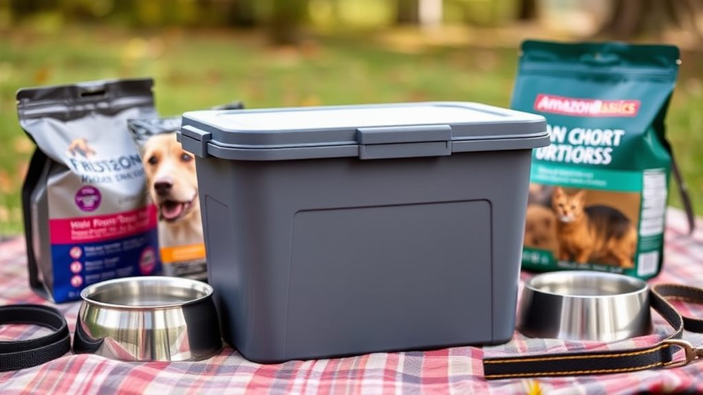 pet food storage container