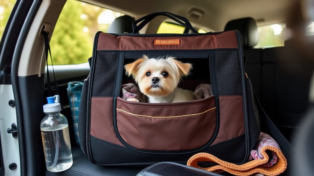 pet travel carrier convenience