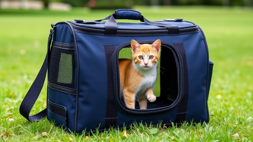 pet travel carrier convenience