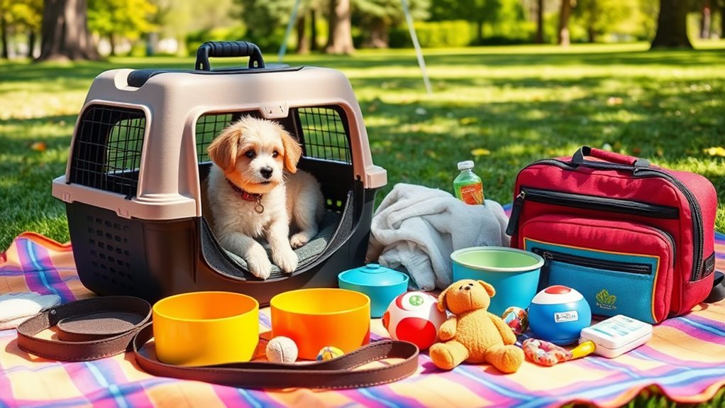 pet travel essentials list