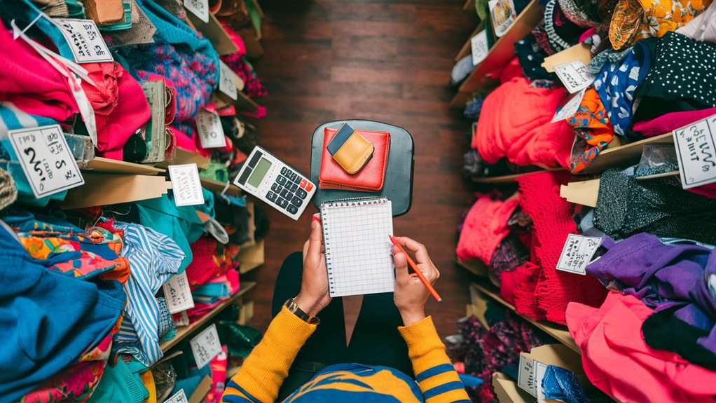 plan finances before shopping