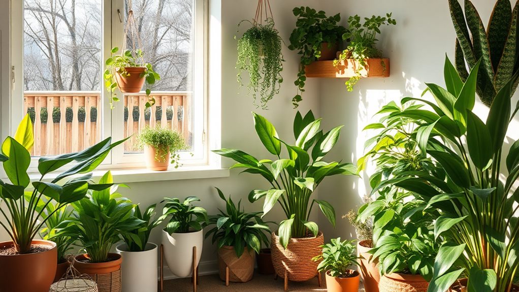 plants reduce indoor pollution