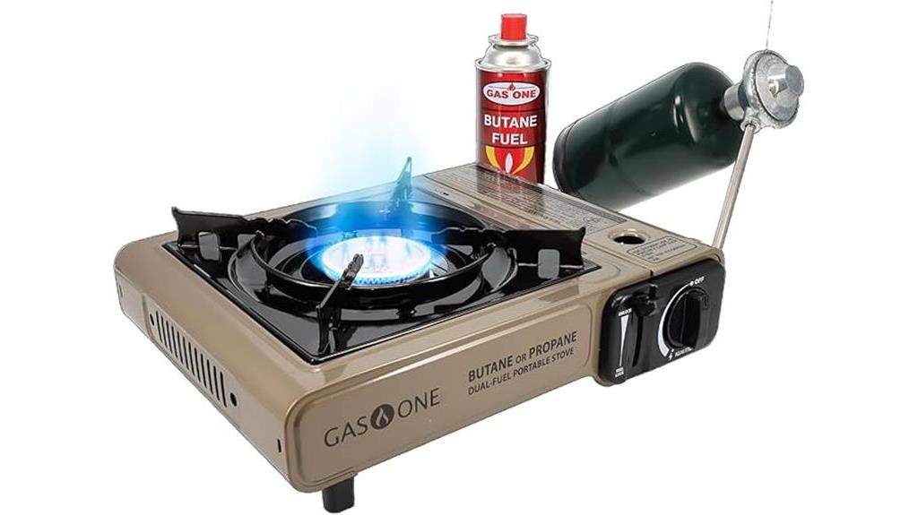 portable dual fuel stove