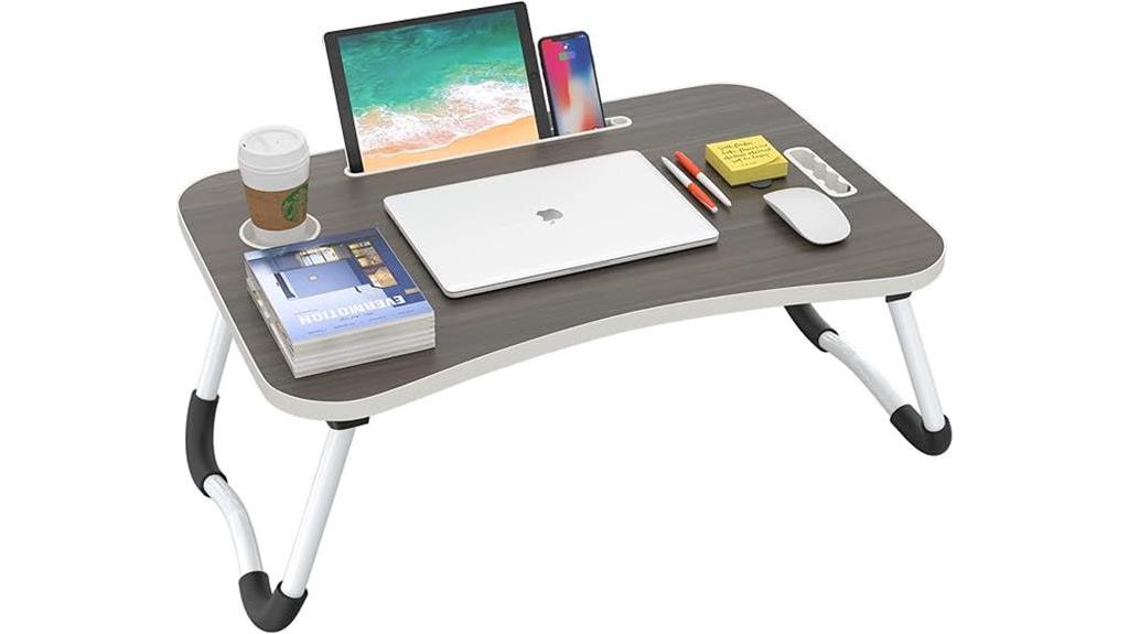 portable folding lap desk