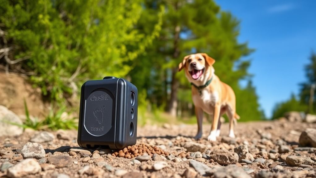 portable food dispenser for dogs