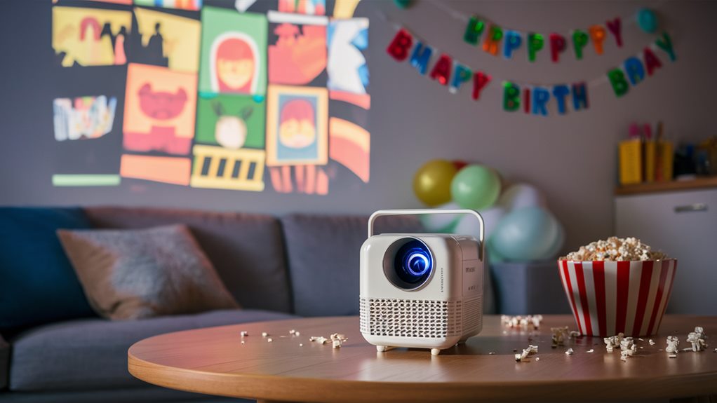 portable home entertainment device