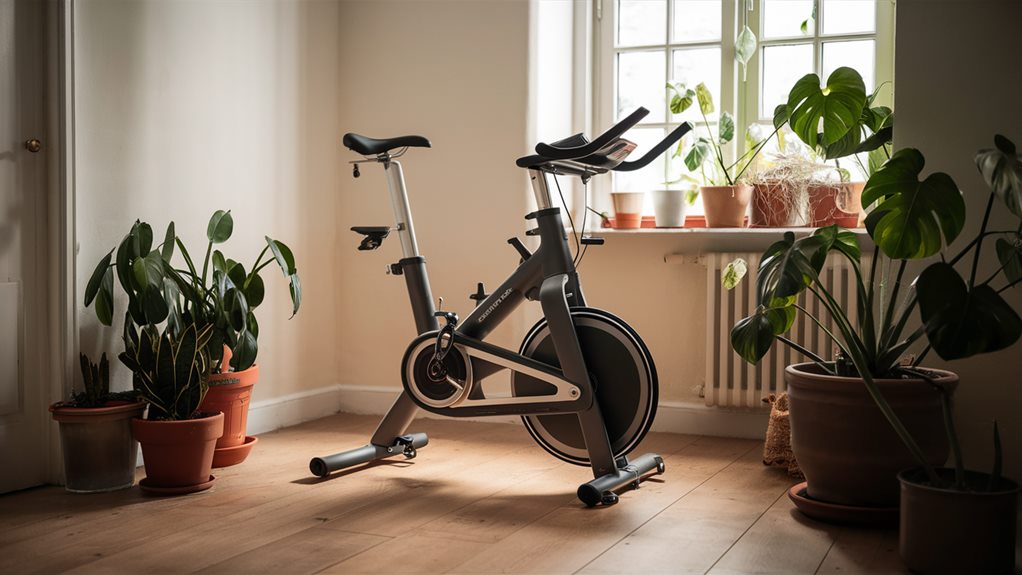 portable indoor cycling option