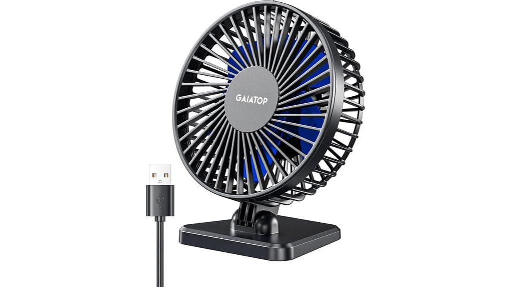 portable usb desk fan