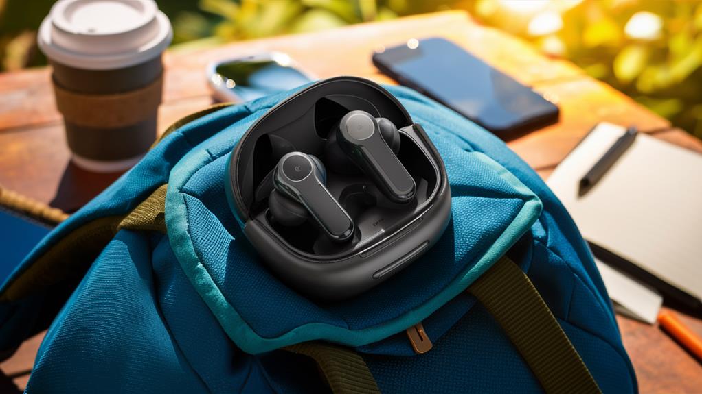 portable wireless earbuds convenience