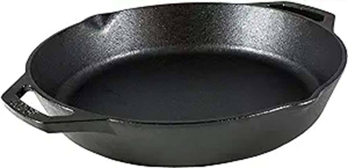 pre seasoned cast iron skillet