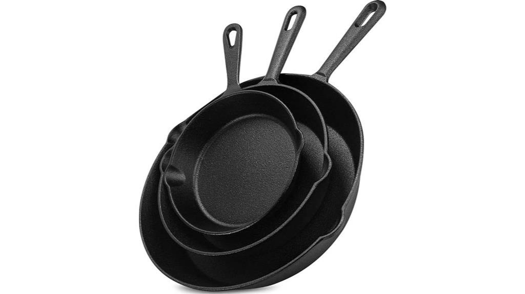 pre seasoned cast iron skillet