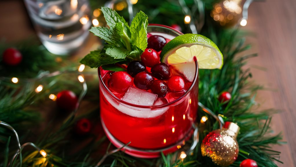 refreshing non alcoholic holiday drink